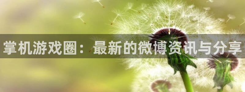 长征娱乐怎么注册：掌机游戏圈：最新的微博资讯与分享